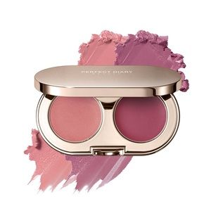 Perfect Diary Cream Blush Duo - 01 Berrism
